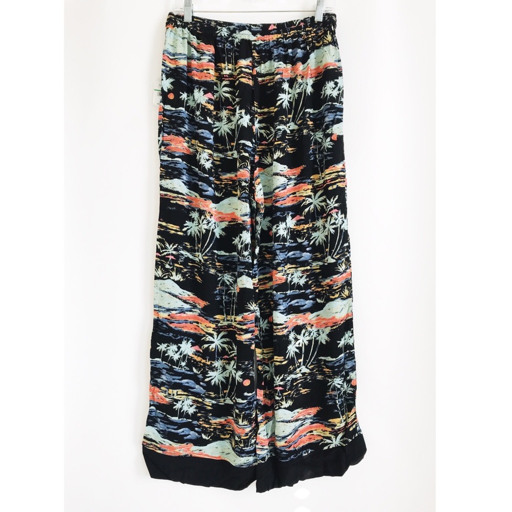 FREE PEOPLE Blue Lagoon Pant in Black Combo - Picture 4 of 12